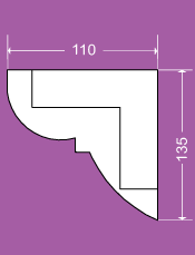Консоль Regent Decor КС-002 115x135x110 мм