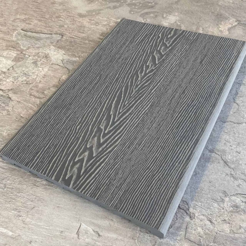 Ступень /Легкий декинг/EasyDecking /Воод-/Wood-Х 348х22 Серый 3D