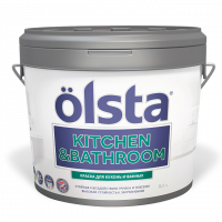 Краска для кухонь и ванных Olsta Kitchen & Bathroom