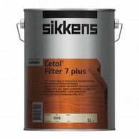 Полуматовое декоративное финишное покрытие для защиты древесины Sikkens Cetol Filter 7 Plus