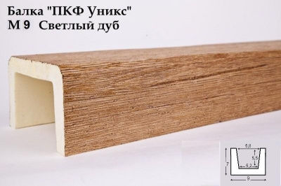 Балка полиуретановая Уникс Модерн М9 90x70 см 