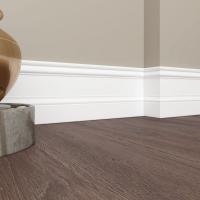 Плинтус Ultrawood арт. /Основание/Base 0002i (2000 x 133 x 14 мм.)