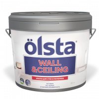 Краска для стен и потолков Olsta WALL & CEILING