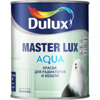 Полуглянцевая краска для мебели и радиаторов Dulux Master Lux Aqua 40