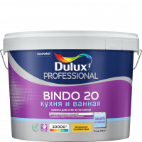 Полуматовая краска для стен и потолков Dulux Bindo 20