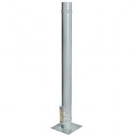Стальное усиление столба 120 мм ДПК CM Railing 800x160x160 мм