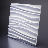 3D Дизайнерская панель из гипса SILK-2, 600x600 мм, 0,36 м2