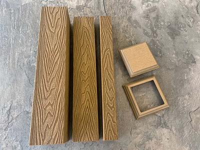 Крышка столба EasyDecking Wood-X 125х125 Дуб