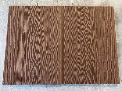 Ступень /Легкий декинг/EasyDecking /Воод-/Wood-Х 348х22 Коричневый 3D