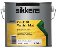Износостойкий матовый полиуретановый лак для защиты древесины Sikkens Cetol BL Varnish Mat