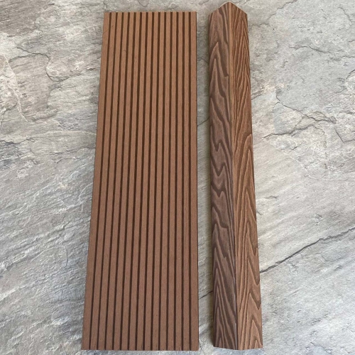 Террасная доска /Легкий декинг/EasyDecking /Воод-кс/Wood-X 146х23 Коричневый
