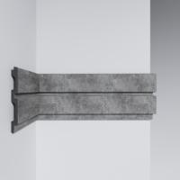 Декоративная панель  ECO LINE STONE  D319-1629G/22 122*12*2900