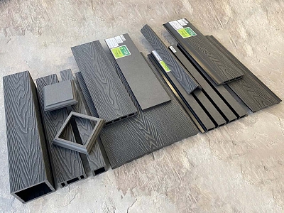 Крышка столба EasyDecking Wood-X 125х125 Черное дерево