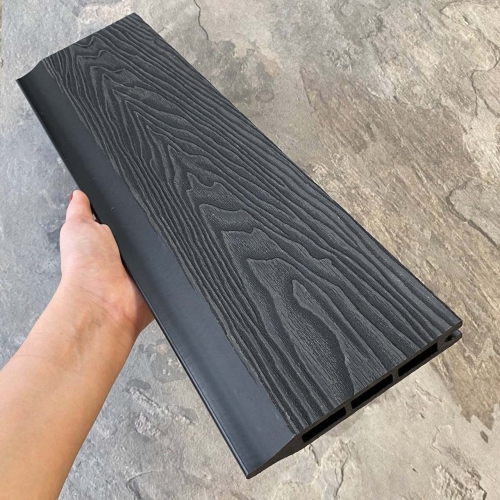 Заборная панель шип-паз EasyDecking Wood-X 146х20 Черное дерево 3D