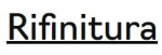 Rifinitura