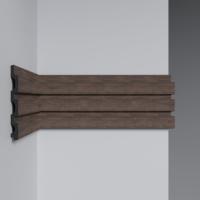 Декоративная панель  ECO LINE WOOD  D316-88/18 122*12*2900