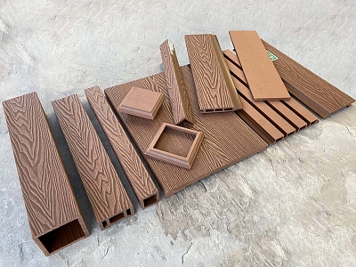 Перила EasyDecking Wood-X 90х45х3010 Коричневый