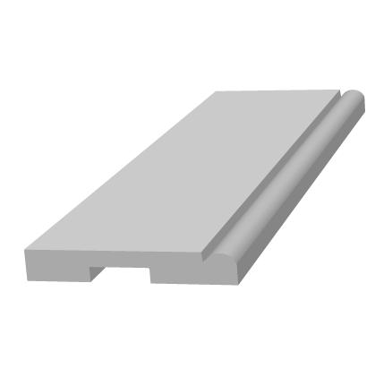 Плинтус Ultrawood арт. /Основание/Base 5051i (2000 x 83 x 12 мм.)