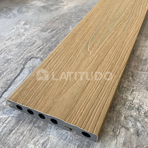Финишная доска /Легкий декинг/EasyDecking /Ко-екструсион/Co-extrusion 145х21х4010 /Дуб/Oak