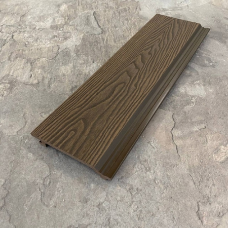 Фасадная панель /Легкая Террасная Доска/EasyDecking /Дерево-X/Wood-X 156х21х3010 Венге 3D