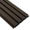 Фасадная реечная панель EasyDecking / Ко-Экструзия / Каштан 219х26х4010
