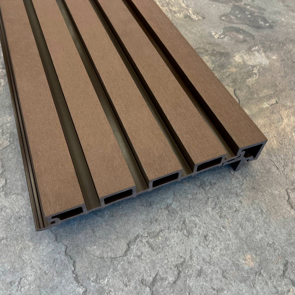 Угол для реечной панели EasyDecking /Вуд-Икс / Венге 50х50х3010