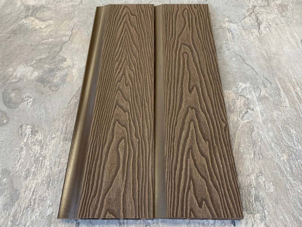 Заборная панель шип-паз EasyDecking Wood-X 146х20 Венге 3D