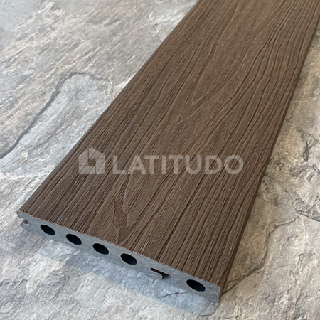 Финишная доска /Легкий декинг/EasyDecking /Ко-екструсион/Co-extrusion 145х21х4010 /Каштан/Chestnut