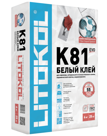 Высокоэластичная клеевая смесь LITOFLEX K81