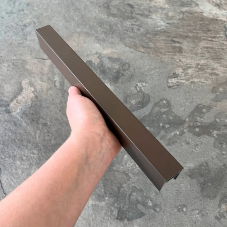 Алюминиевый П-профиль EasyDecking 35x25x3000 Венге