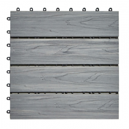 Садовый паркет дпк /СМ Современный сад/ CM Garden Modern, 300х300 мм, PATINA GREY (Патина грей)
