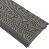 Фасадная панель /Легкая Террасная Доска/EasyDecking /Дерево-X/Wood-X 156х21х3010 Серый 3D