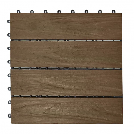Садовый паркет дпк /СМ Современный сад/ CM Garden Modern, 300х300 мм, PATINA BROWN (Патина браун)