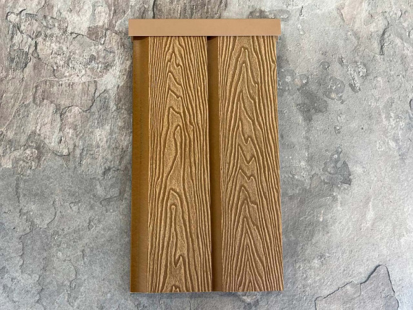 Заборная панель шип-паз EasyDecking Wood-X 146х20 Дуб 3D