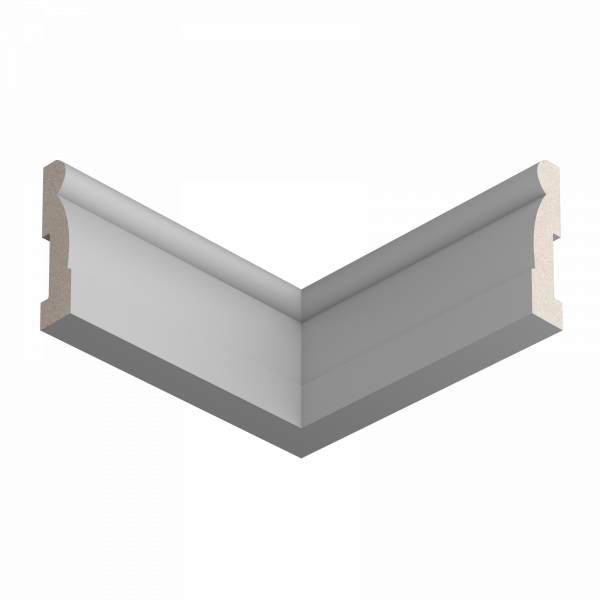 Плинтус Ultrawood арт. /Основание/Base 0020 (2440 x 60 x 15 мм.)