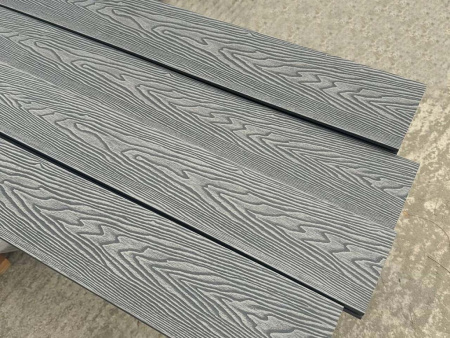Террасная доска /Легкий декинг/EasyDecking /Воод-кс/Wood-X 146х23 Серый