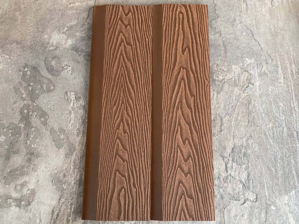 Заборная панель шип-паз EasyDecking Wood-X 146х20 Коричневый 3D
