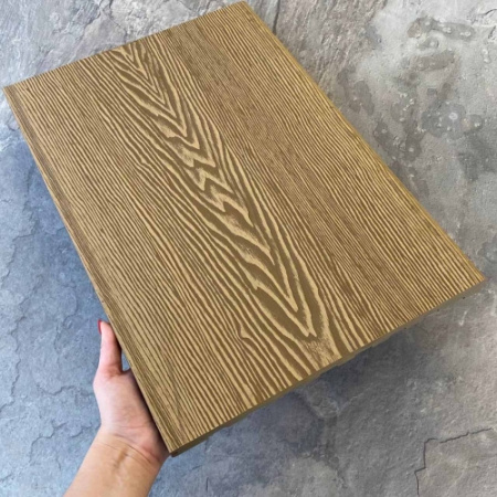 Ступень /Легкий декинг/EasyDecking /Воод-/Wood-Х 348х22 Дуб 3D
