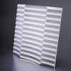 3D Дизайнерская панель из гипса RUFFLE 600*600мм, 0,36м2