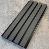 Фасадная реечная панель /Легкая Террасная Доска/EasyDecking /Дерево-X/Wood-X 219х26х3010 Черное дерево Шлифованная