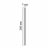 Декоративная панель  ECO LINE WOOD  D320-438/ 200*7*2900