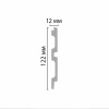 Декоративная панель  ECO LINE STONE  D319-1632G/22 122*12*2900