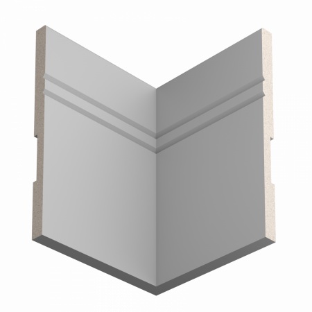 Плинтус Ultrawood арт. /Основание/Base 5902i (2000 x 230 x 15 мм.)