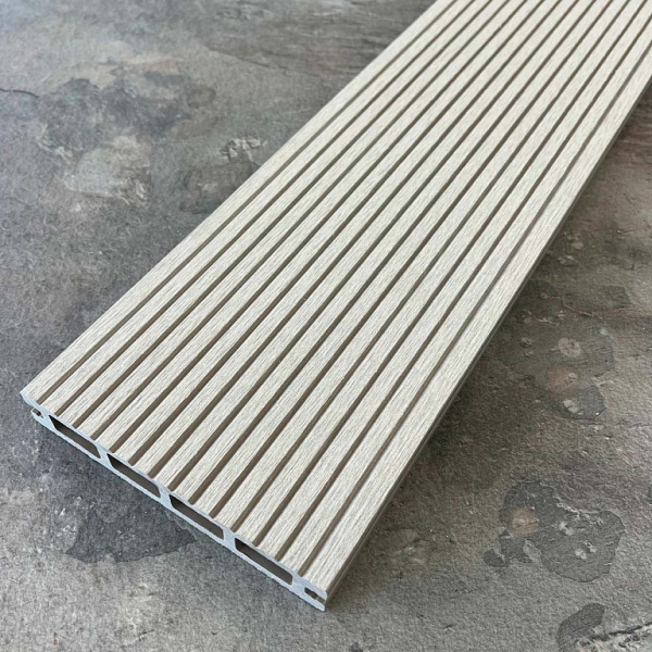 Террасная доска /Легкий декинг/EasyDecking /Воод-кс/Wood-X 146х23 Бежевый