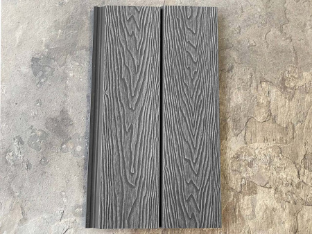 Фасадная панель /Легкая Террасная Доска/EasyDecking /Дерево-X/Wood-X 156х21х3010 Серый 3D